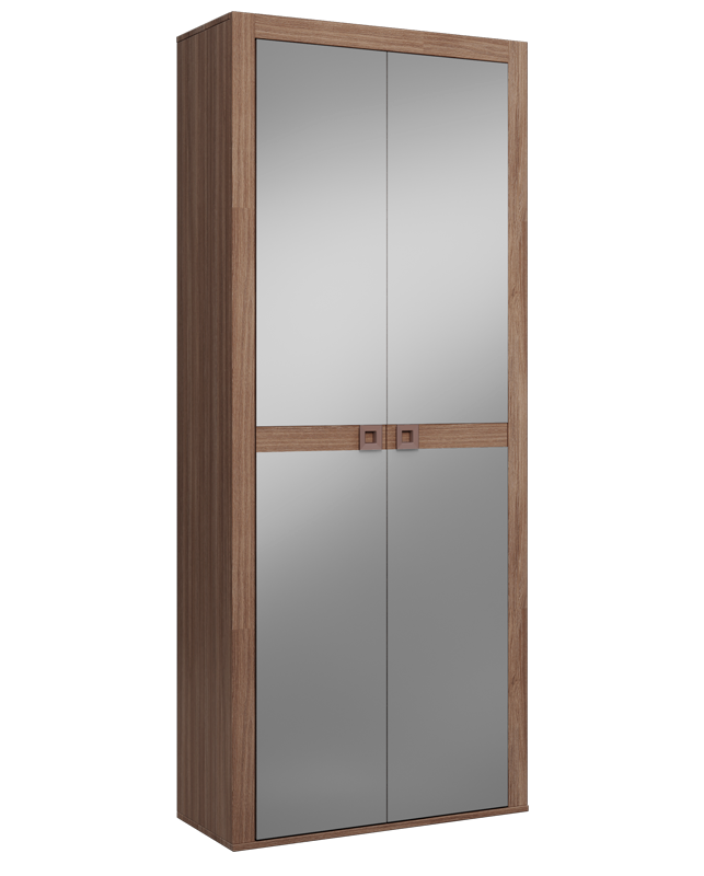 Garderobă 2 uși cu oglinzi L85/ H206 cm - Gallery Image 1