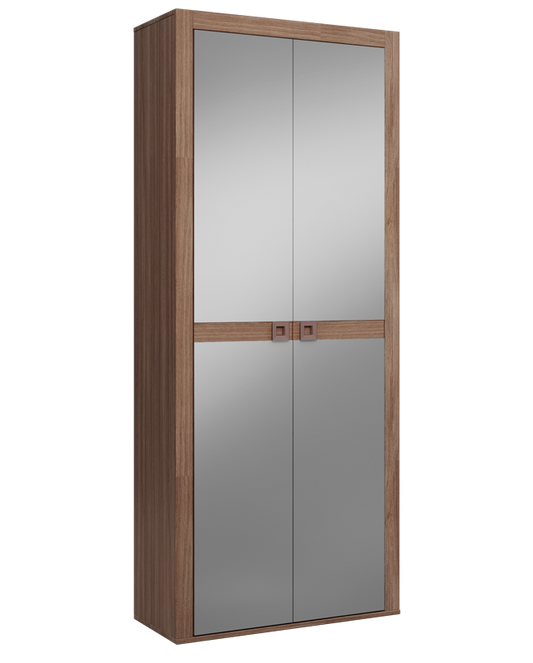 Garderobă 2 uși cu oglinzi L85/ H206 cm - Gallery Image 1