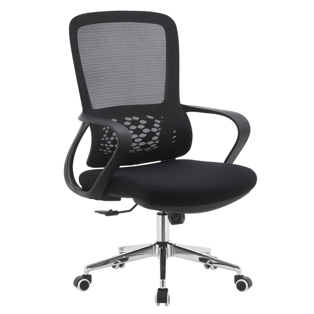 Fotoliu de birou, negru, FOSTER TYP 2