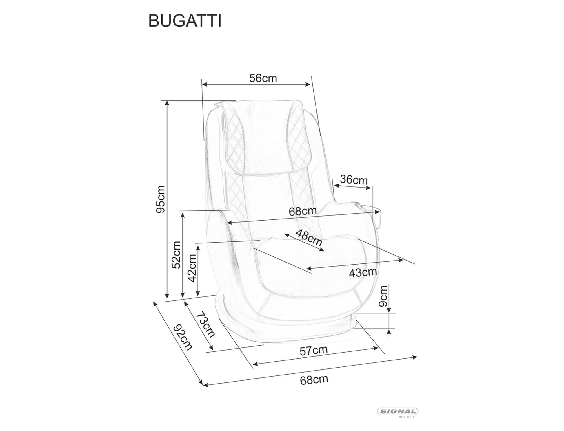 Fotoliu Bugatti