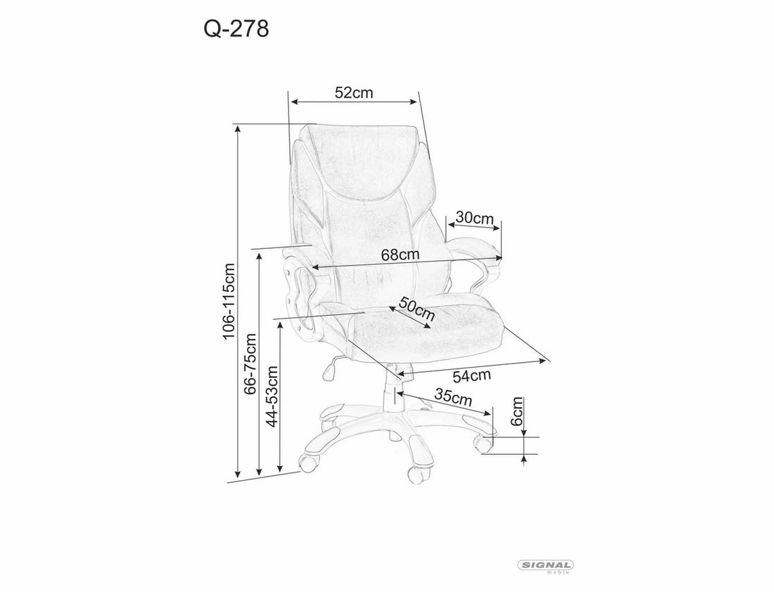 Scaun pivotant Q-278