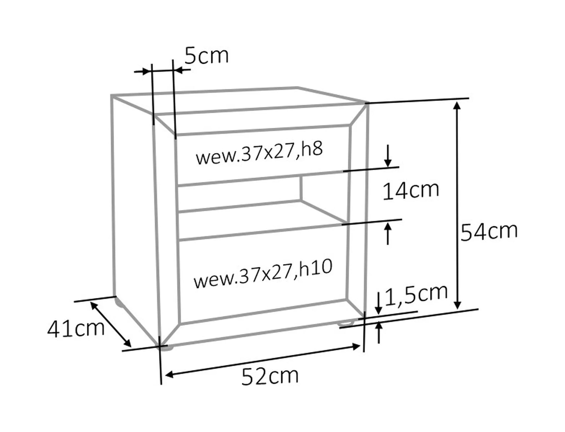 ET-003 Noptiera din catifea