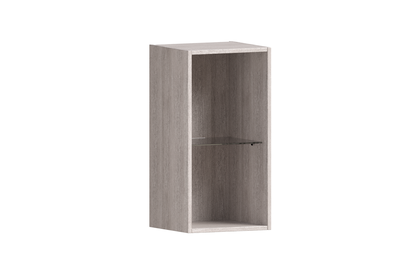 Suspendat vertical cu poliță de sticlă L35 - Gallery Image 1