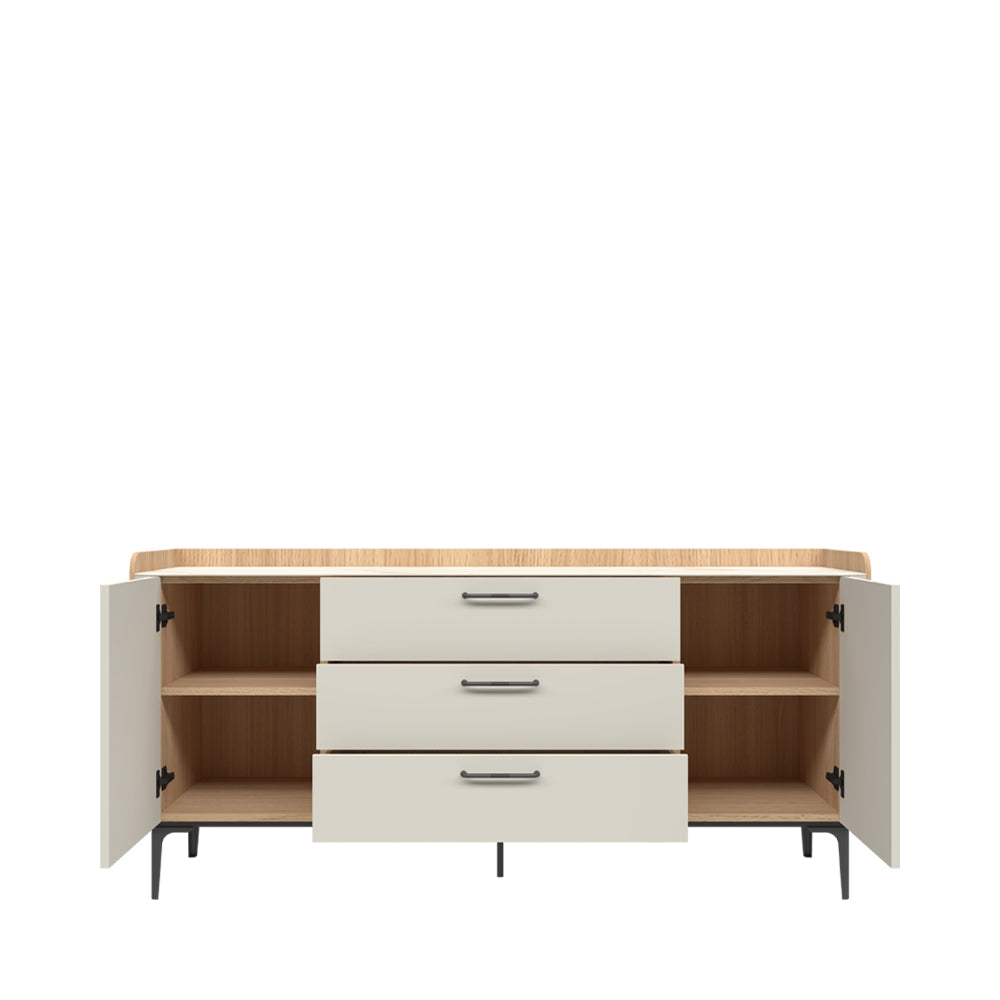 AIR Comoda 2 usi 3 sertare K23/AI, 176 x 47 x 82 cm