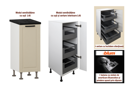 Modul semiînălțime L45 s&d - Gallery Image 1