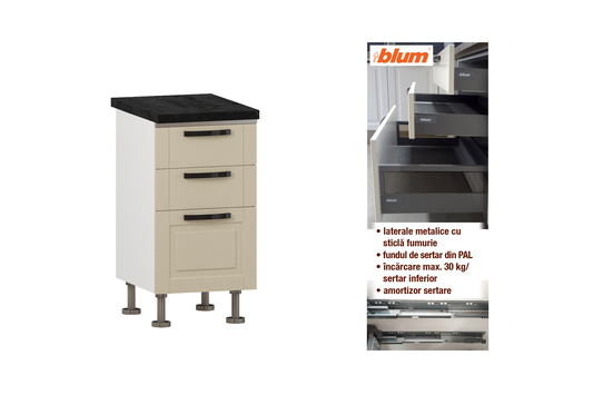 Modul cu sertare L45 - Gallery Image 1