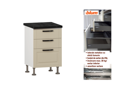 Modul cu sertare L55 - Gallery Image 1