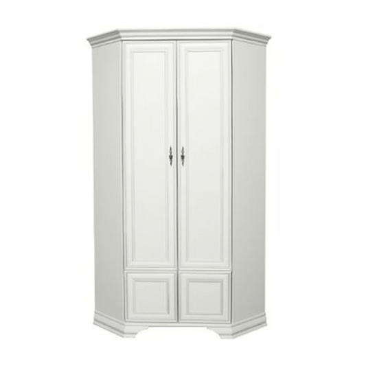 Dulap de colţ, alb alpin, KENTAK SZFN2D