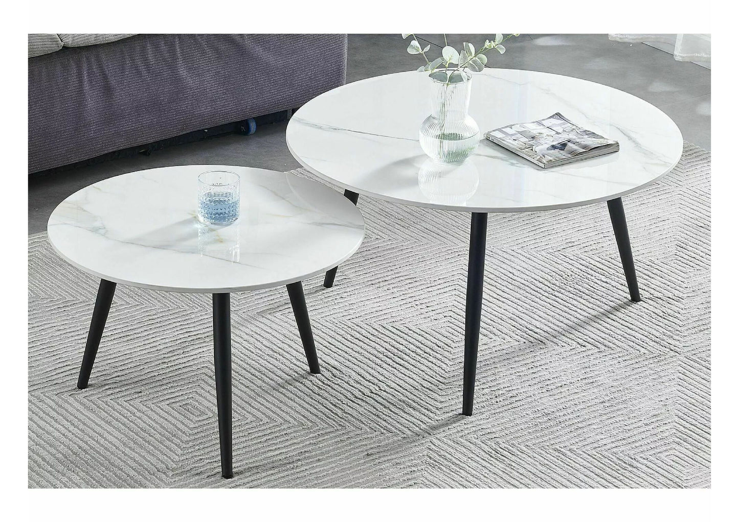 Set 2 masute de cafea Kora D