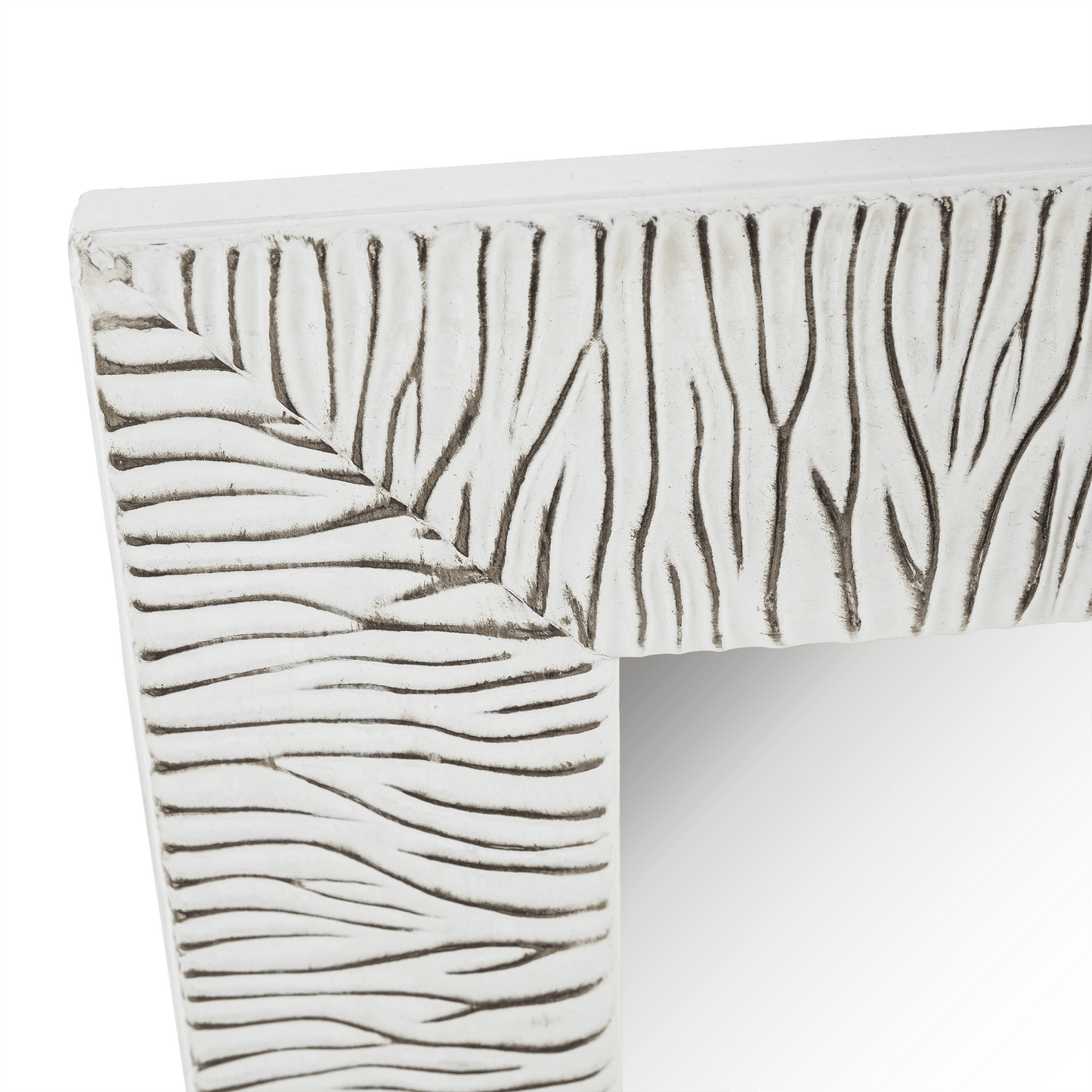 Oglindă, alb-auriu, MALKIA TYP 14