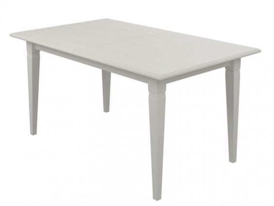 Masă WHITE, 160 cm, extensibilă
