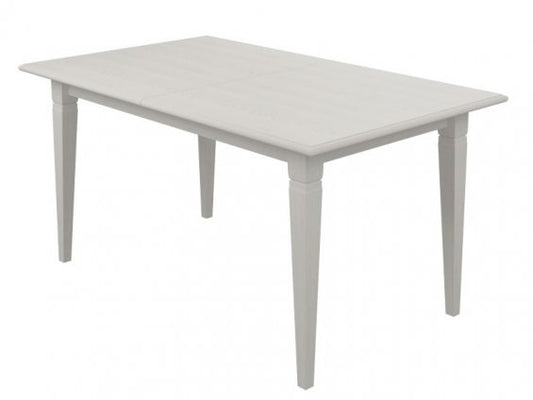 Masă WHITE, 160 cm, extensibilă