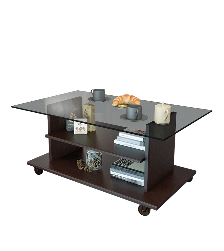 Măsuță de cafea Rio L100 cu rotile - Main Image