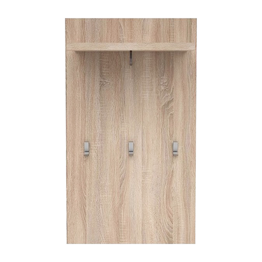 Cuier de perete, stejar sonoma, NORTY TYP 25