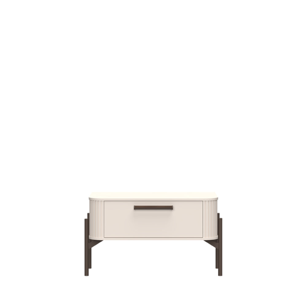 Noptiera Rondo RONDO Noptiera 1 sertare NS1/ RO, 73 x 40 x 42 cm– mobilaslava