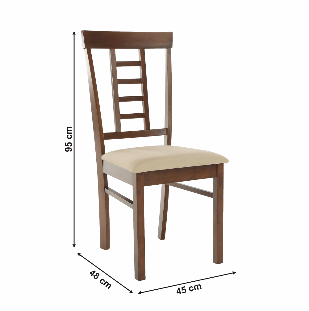 Scaun dining, nuc/bej, OLEG NEW