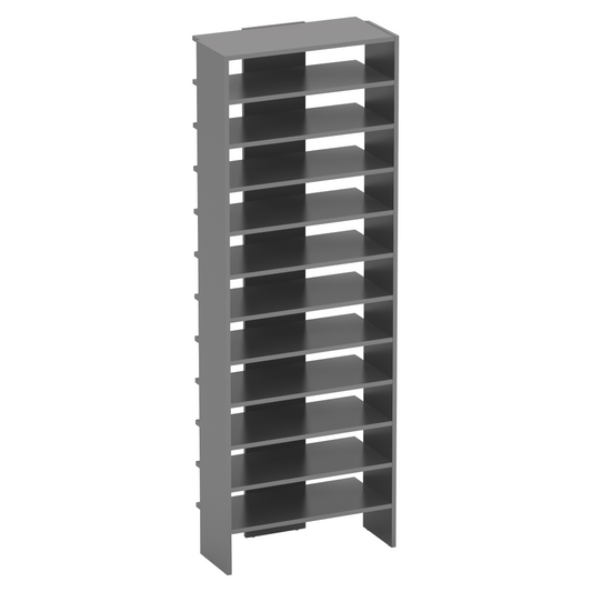 Raft înalt/pantofar, grafit, OSKI