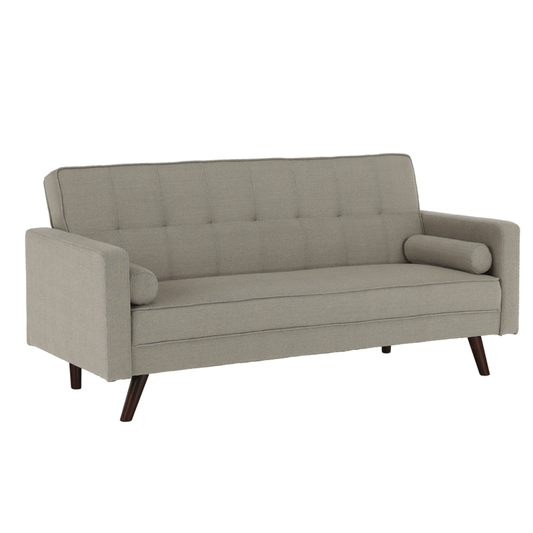 Canapea extensibilă, material gri-maro taupe, OTISA