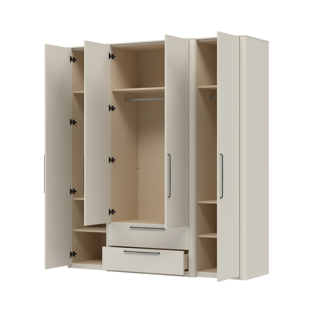 AIR Dulap 4 usi P42/ AI, 211 x 61 x 225 cm