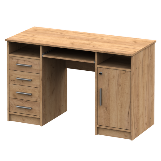 Masă PC, stejar artisan, B9 NEW