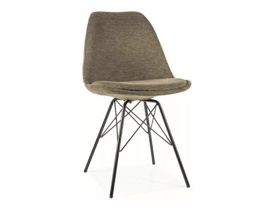 Scaun Ken Brego, stofa, olive 77