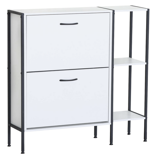 Dulap pantofi, alb, SOVIO