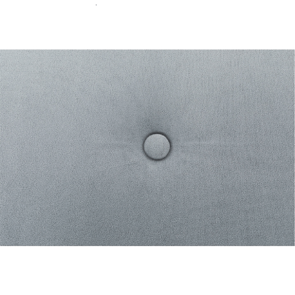 Taburet modern, gri deschis/alb, RUFINO 3 NEW