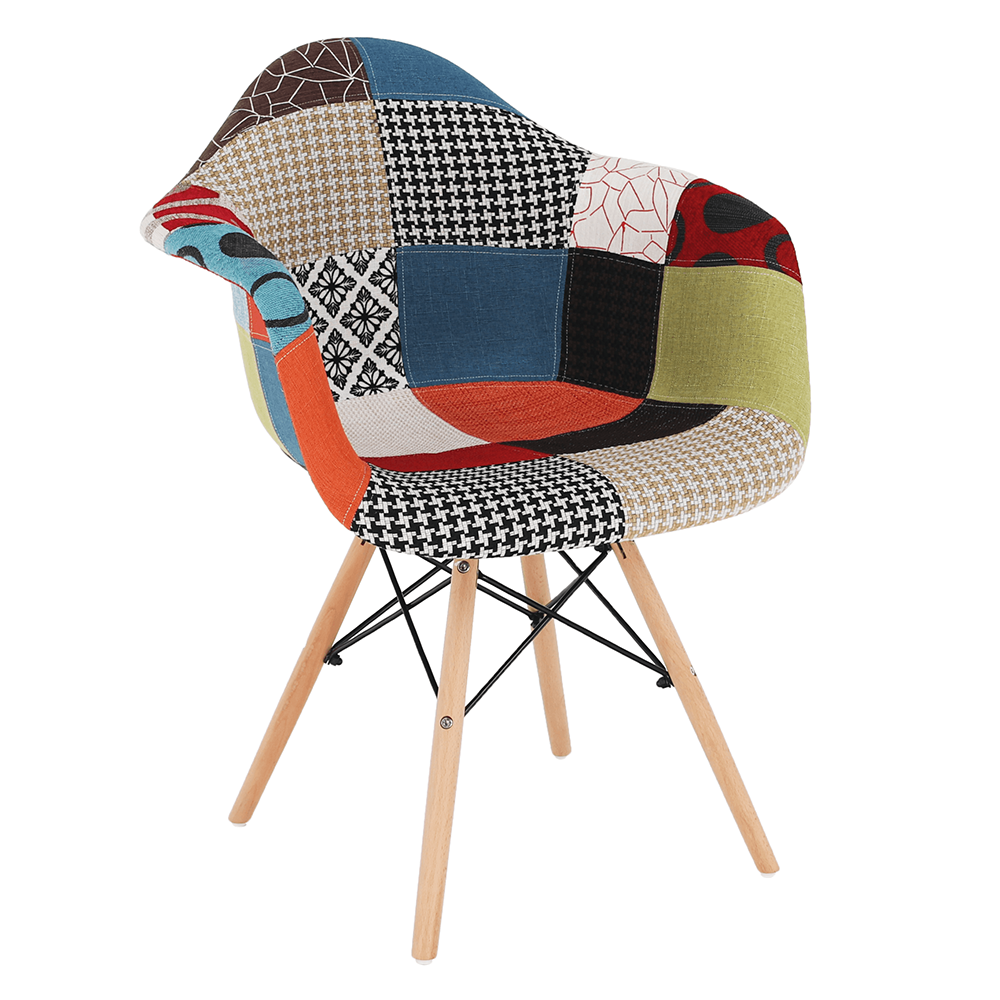 Scaun, patchwork/fag, TOBO 4 NEW
