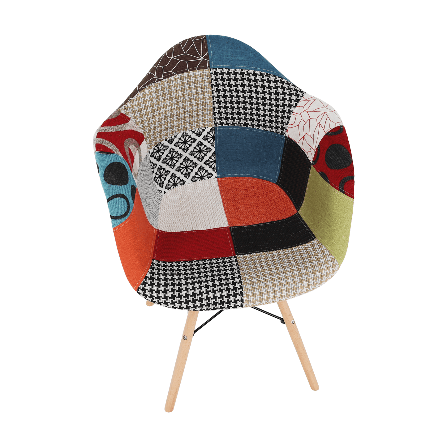 Scaun, patchwork/fag, TOBO 4 NEW