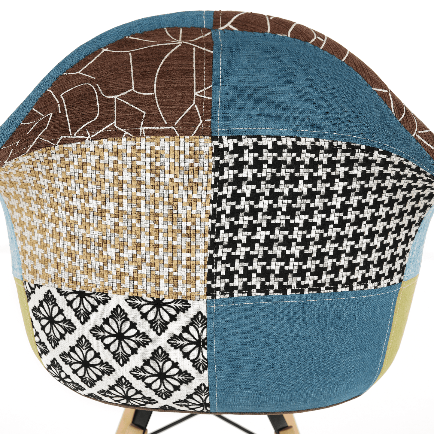 Scaun, patchwork/fag, TOBO 4 NEW