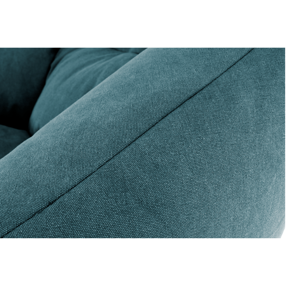 Fotoliu tip sac, material textil verde, URASON