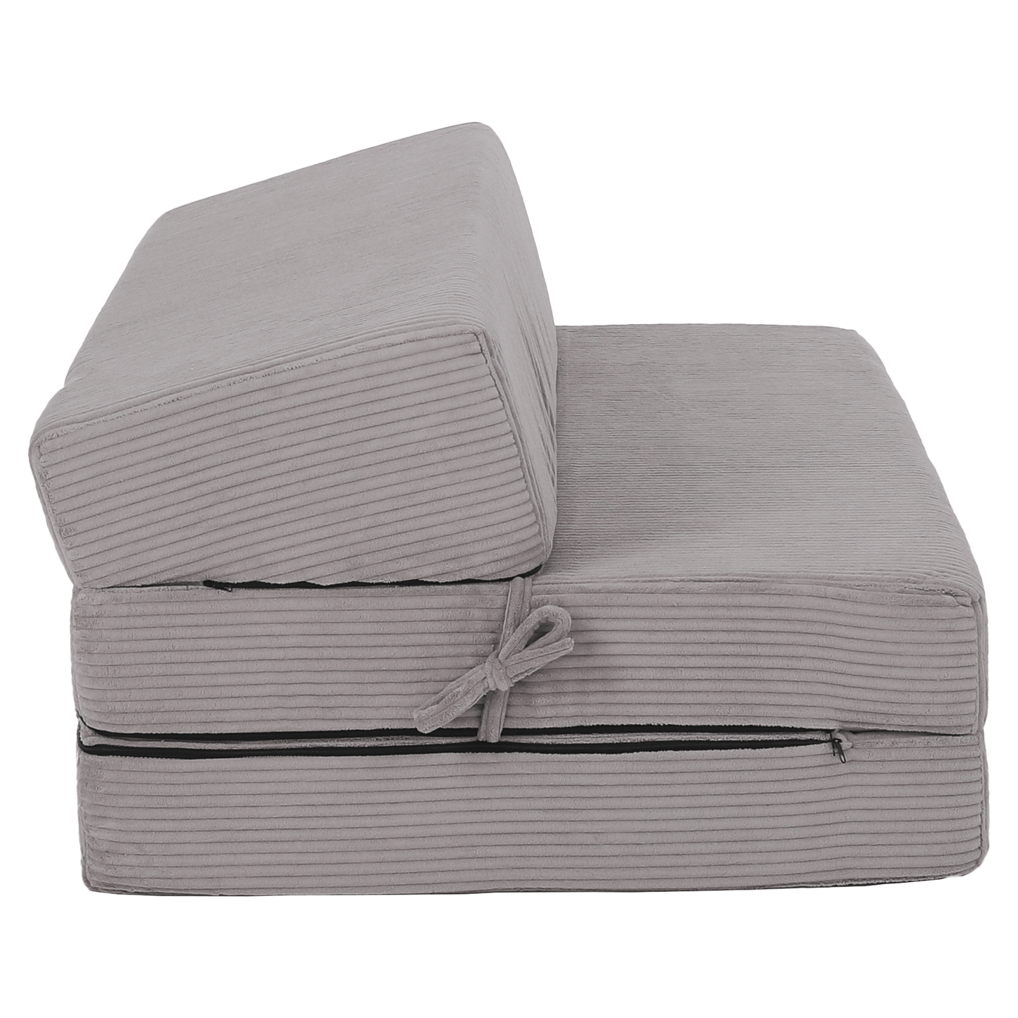 Saltea pliabilă/fotoliu extensibil, 2 in 1, gri, VEDIS