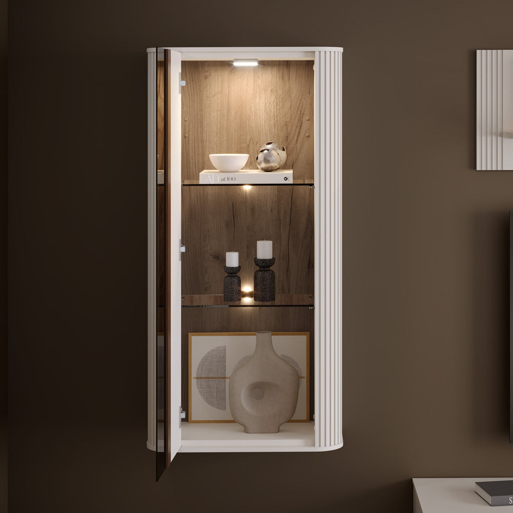 RONDO vitrina suspendata VKS/ RO, 58 x 31 x 117 cm