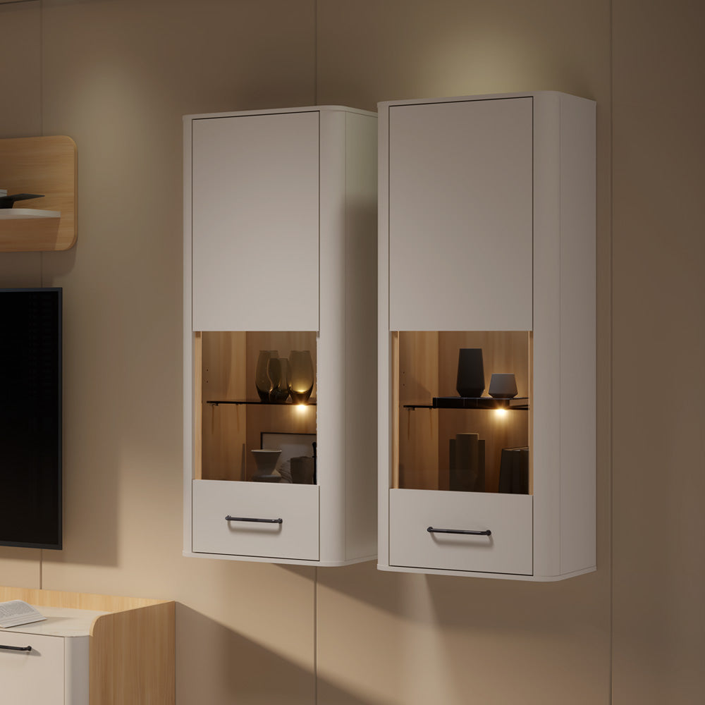 AIR Vitrina suspendata VK-1KS/ AI, 50 x 30 x 122 cm