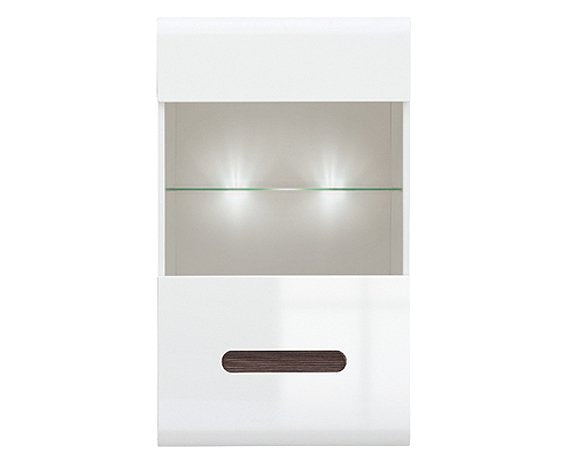 Vitrină suspendată AZTECA, SFW1W/10/6 cu iluminare LED