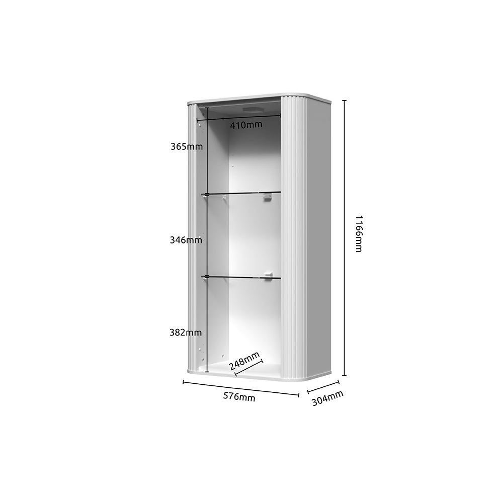 RONDO vitrina suspendata VKS/ RO, 58 x 31 x 117 cm