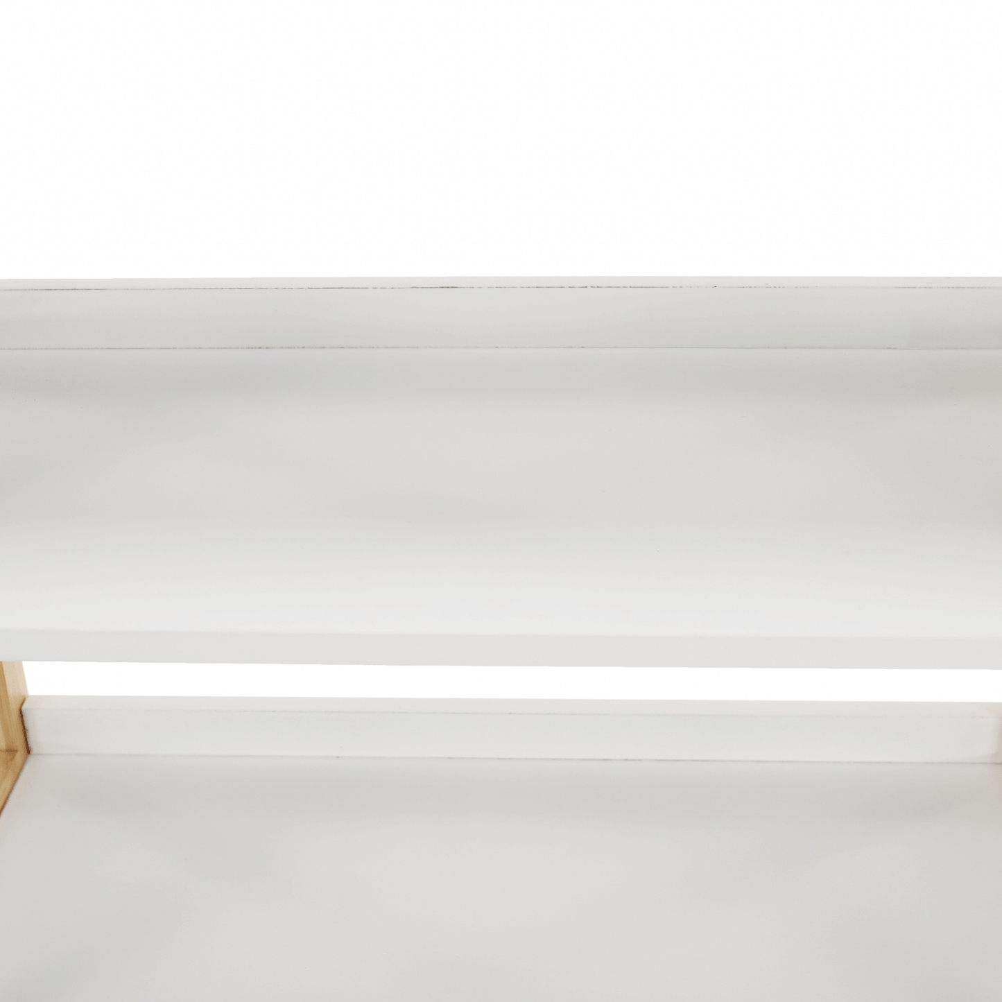 Etajeră cu 4 rafturi, alb/natural, KOEN TYP 2