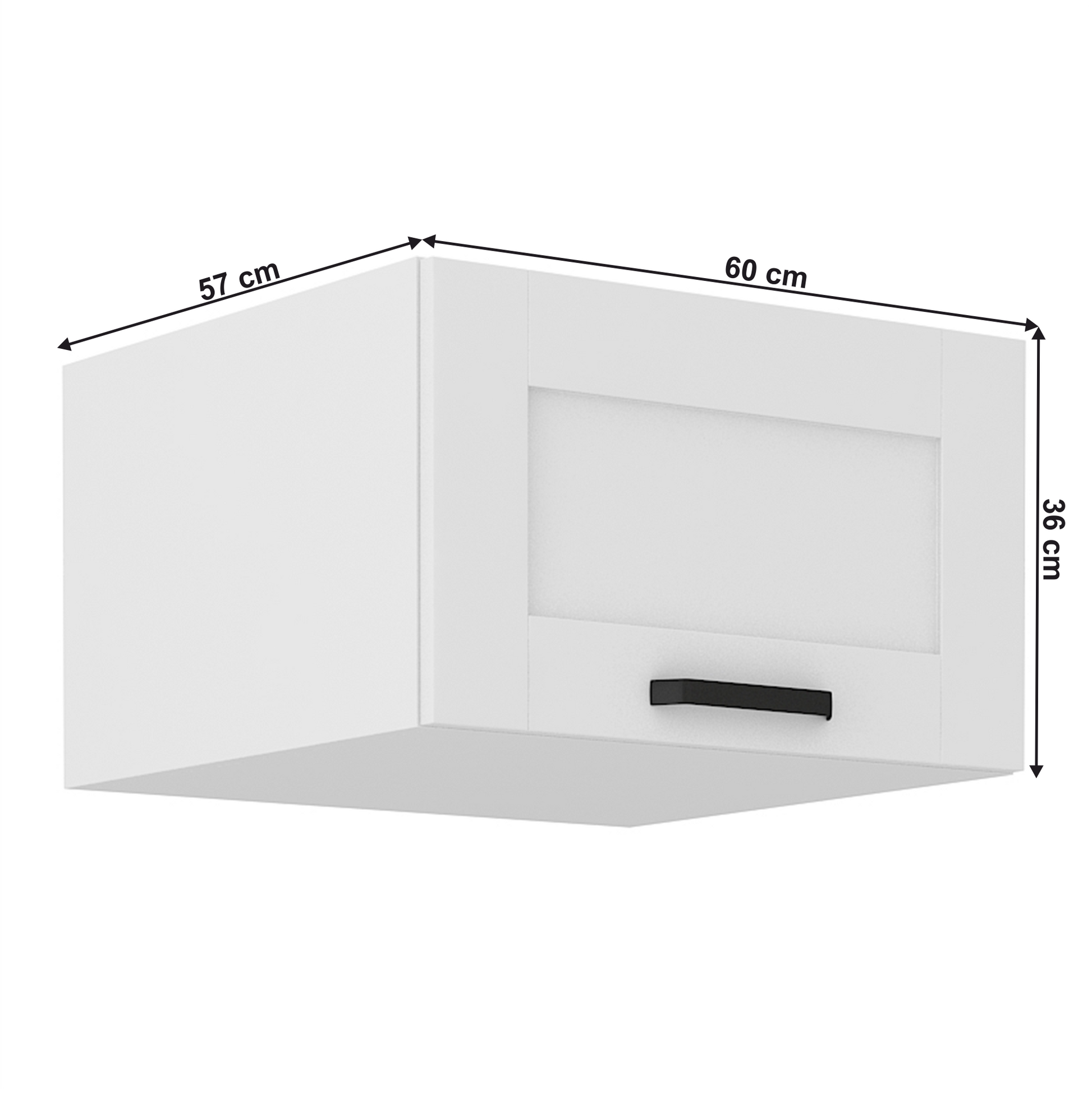 Dulap superior, alb, LULA 60 NAGU-36 1F