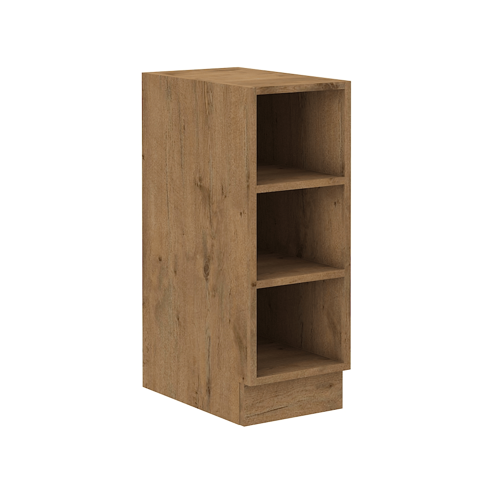 Cabinet inferior cu rafturi, stejar Lancelot, VEGA 30 D OTW BB
