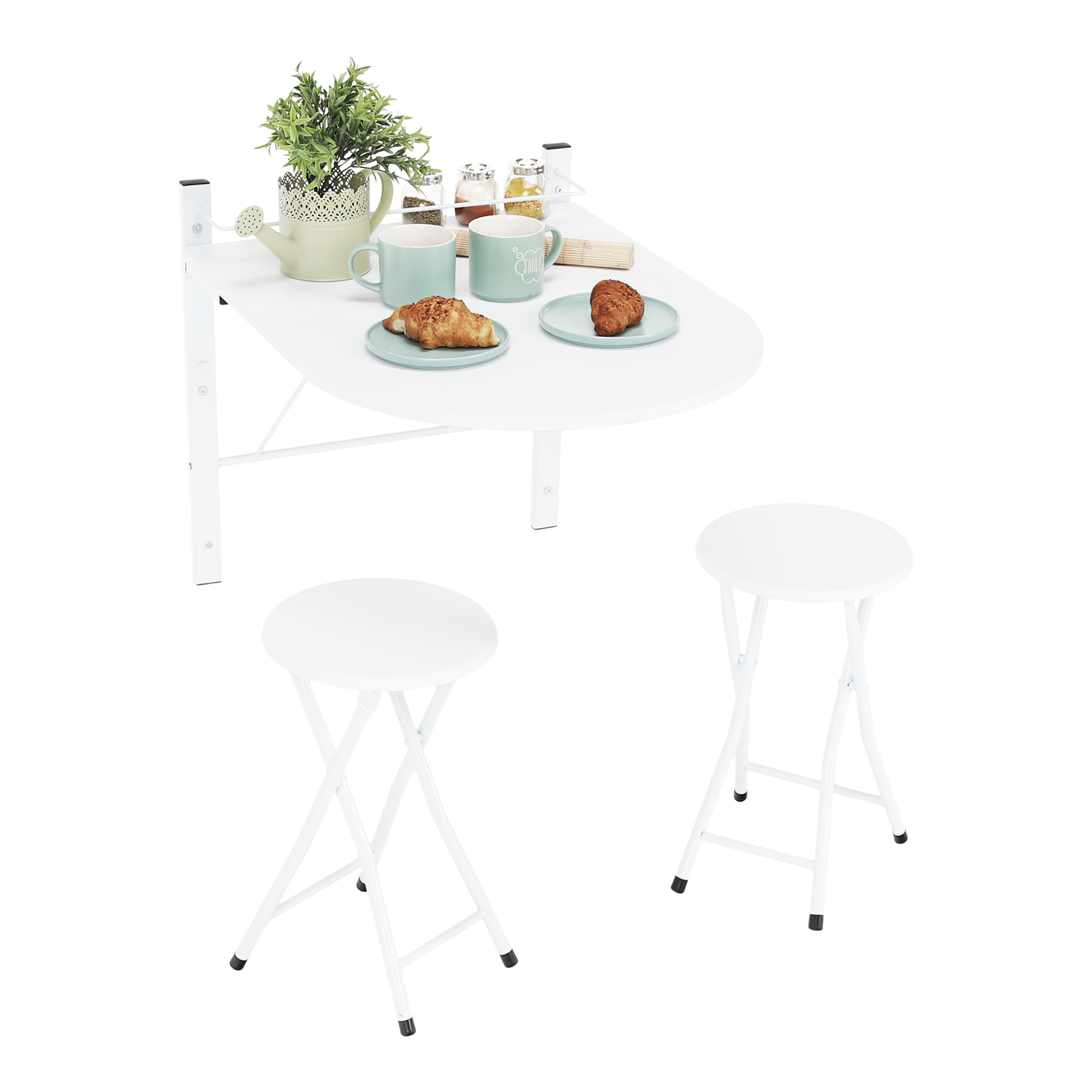 Set dining set 1+2, alb, AMADEO