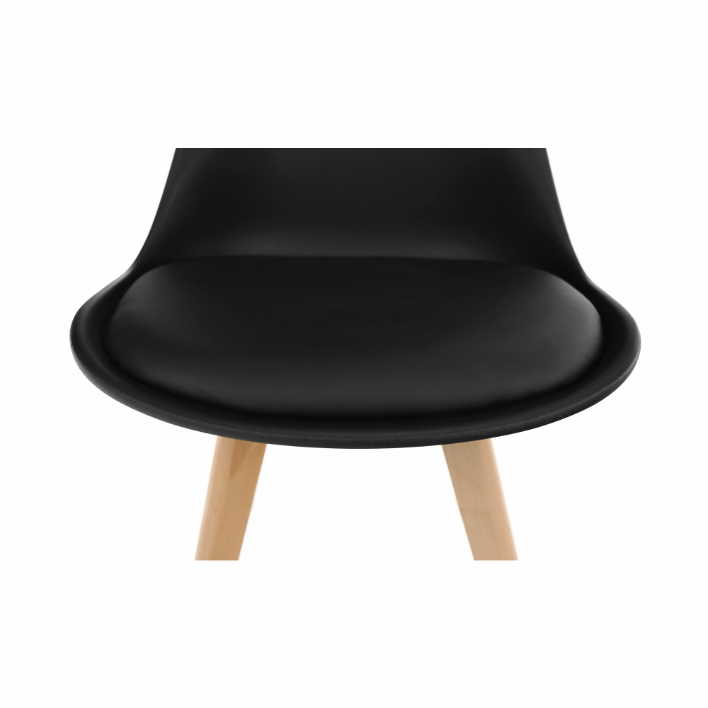 Scaun, negru/fag, BALI 2 NEW