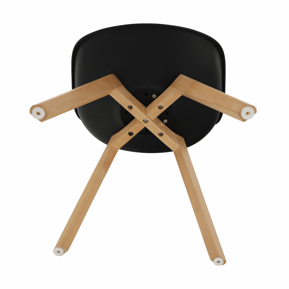 Scaun, negru/fag, BALI 2 NEW
