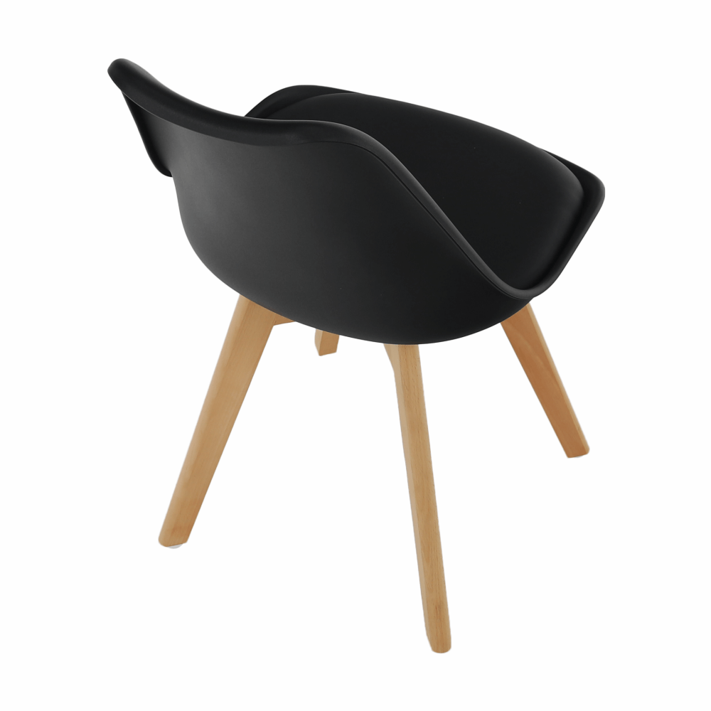Scaun, negru/fag, BALI 2 NEW