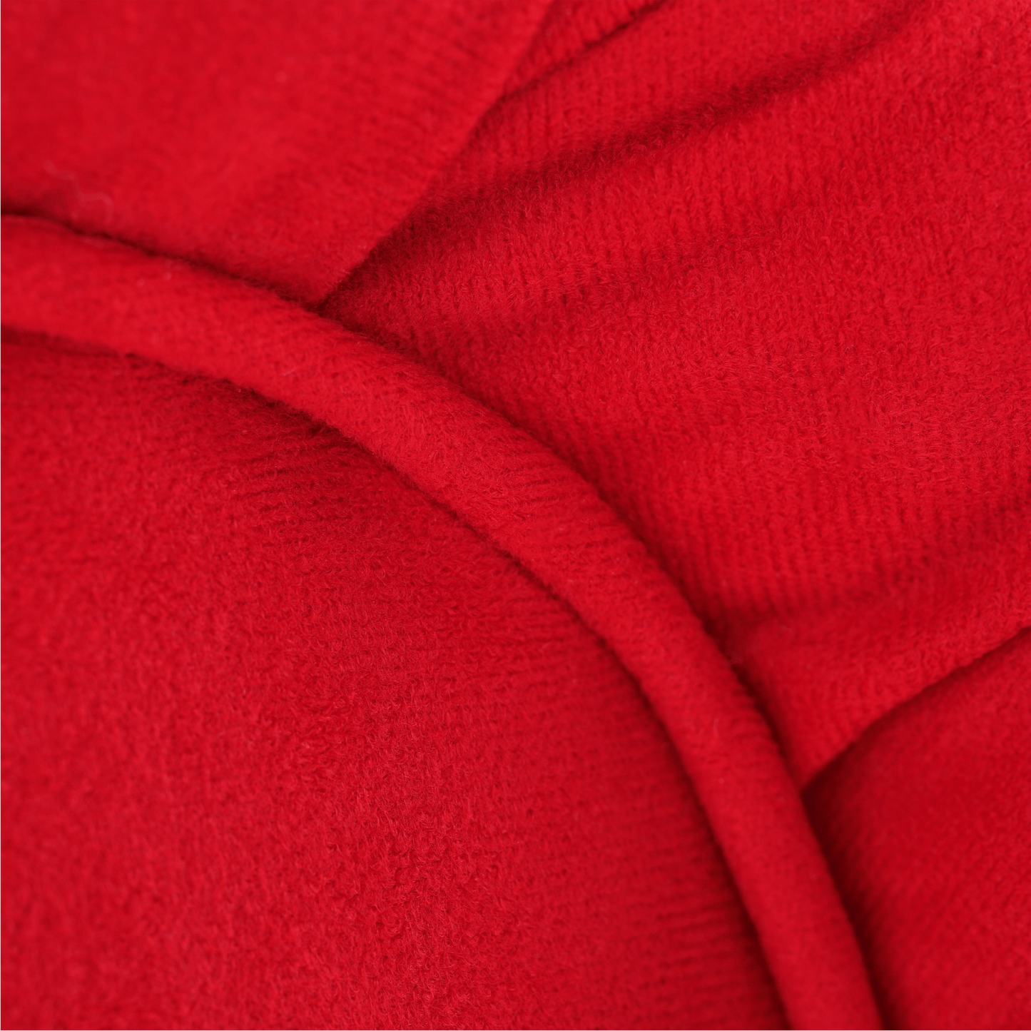 Fotoliu, textil roşu, CHARLOT