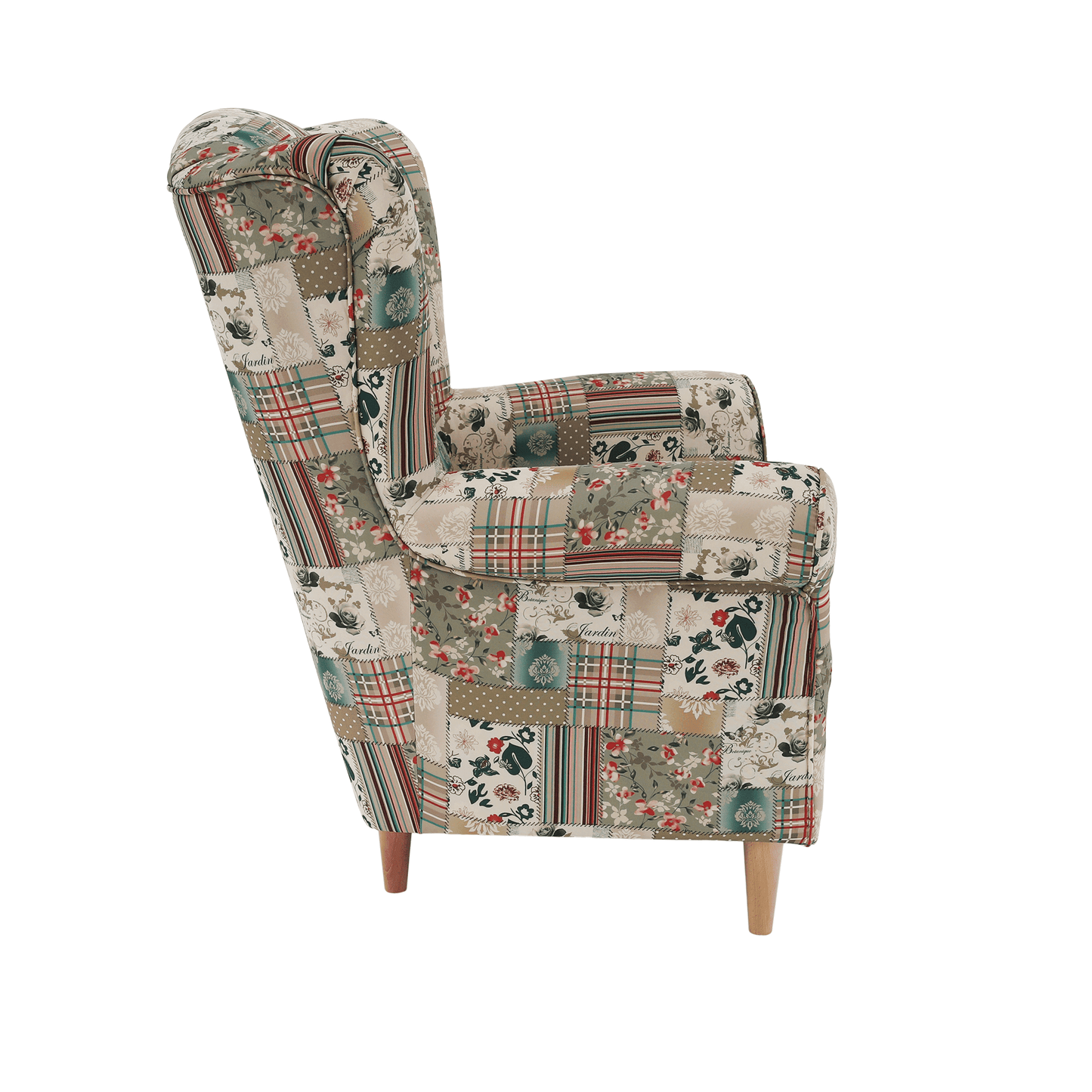 Fotoliu, material textil în stilul patchwork viorica 1, CHARLOT