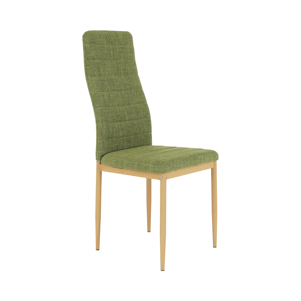 Scaun, material textil verde/cadru metalic fag, COLETA NOVA
