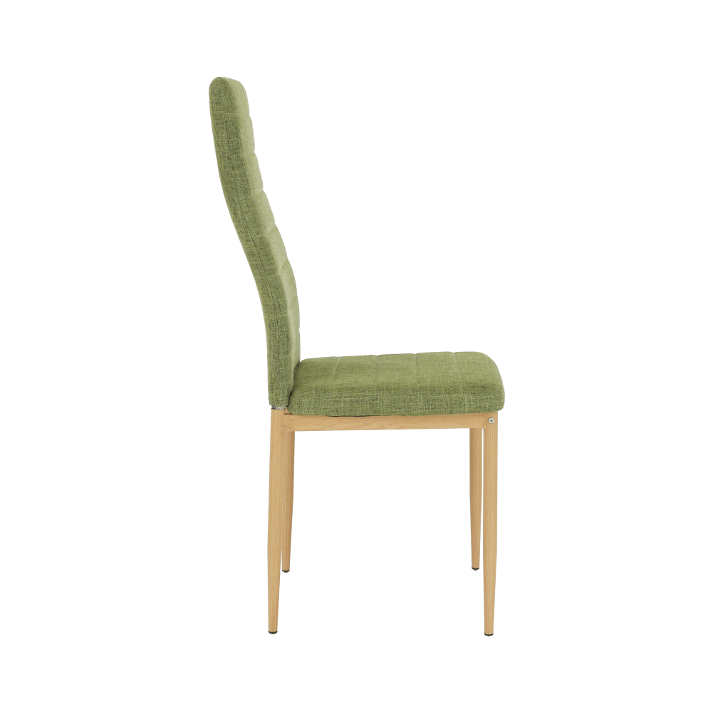 Scaun, material textil verde/cadru metalic fag, COLETA NOVA