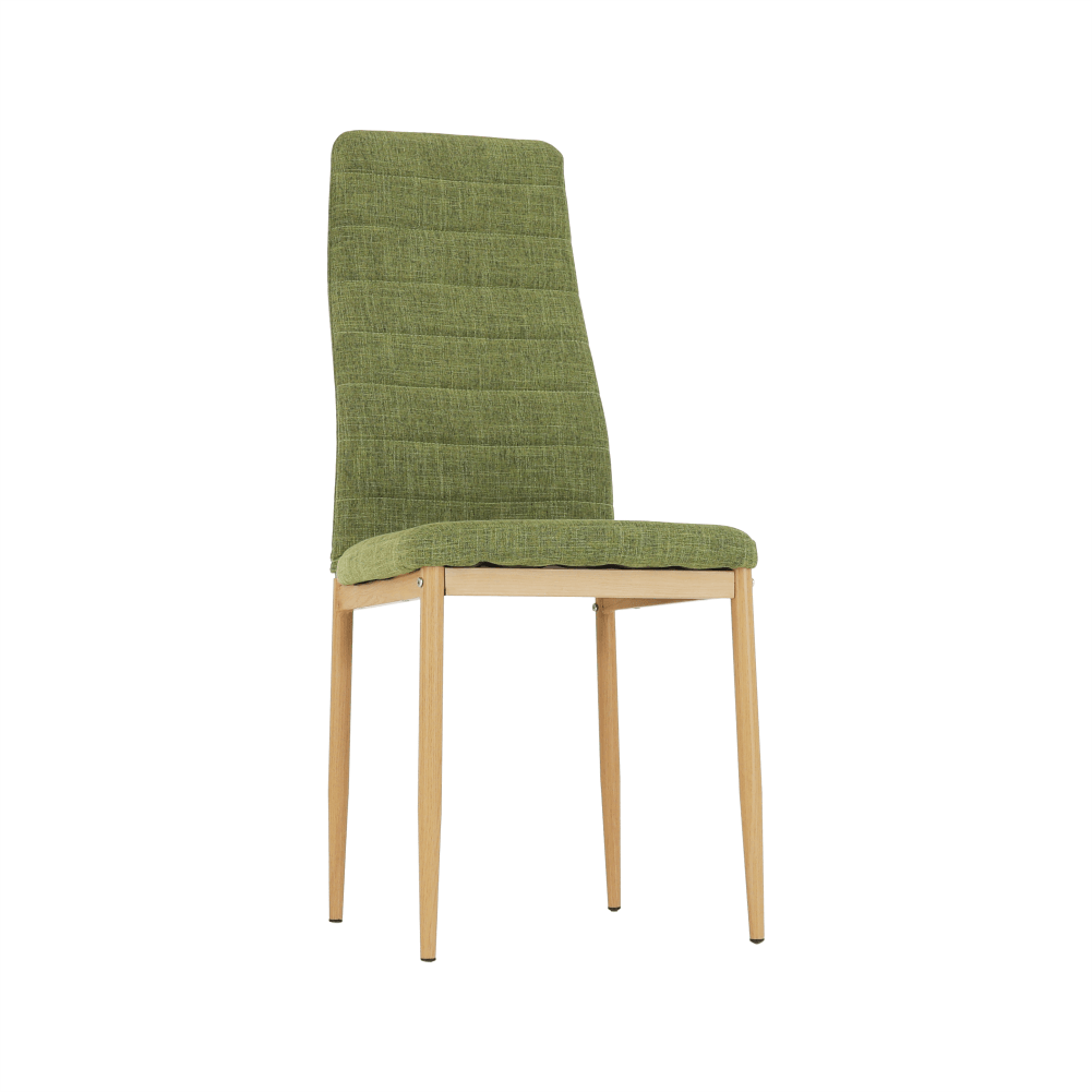 Scaun, material textil verde/cadru metalic fag, COLETA NOVA