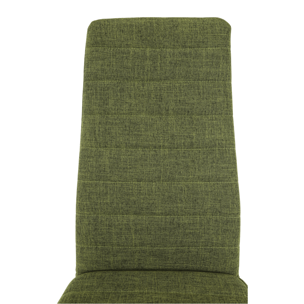 Scaun, material textil verde/cadru metalic fag, COLETA NOVA