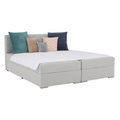 Pat tip BOXSPRING 180x200, gri deschis, FERATA KOMFORT